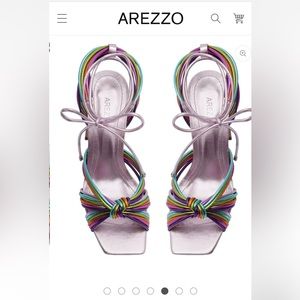 Arezzo Layla High Geometric Sandal